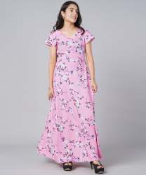 American Crepe Teenage Girls Western Gown