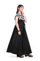 Beautiful Black Western One Piece Gown For Kids Girls 