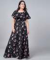 Elegant Maxi Western Gown For Teenage Girl thumb 3