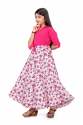 Fancy Pink Kids Girls Gown thumb 2