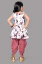 Trendy Printed Dhoti & Kurti Kids Girls wear thumb 2