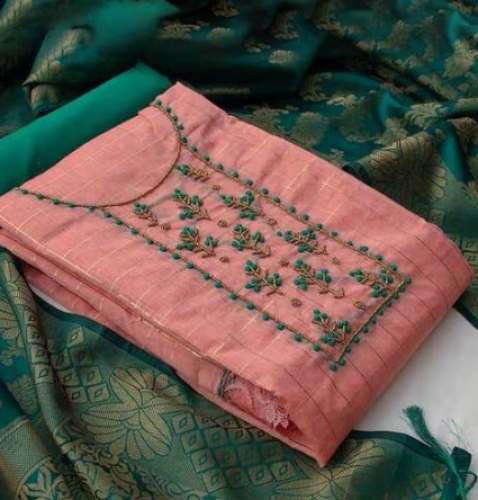 Ladies Jam Cotton Dress Material by Kamal Collection