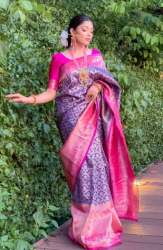 Attractive Ladies Designer Silk Sarees