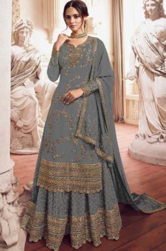 Wedding Designer Sharara Suits by Asha Collection