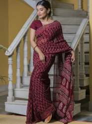 Exclusive Ladies Georgette Printed Saree