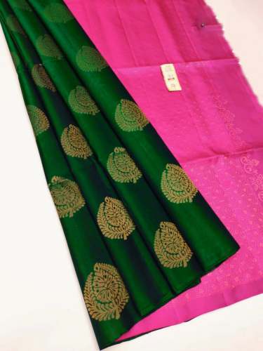 borderless lichi soft silks  by Rashmiwala