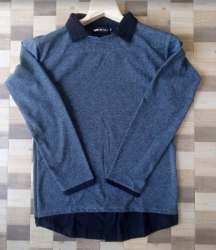 Collar Full Sleeve Hosiery T Shirt For Men