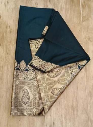 Women Wedding Wear Banarasi Embroidered Saree  by Palash Saree Kunja