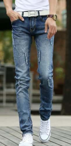Stylish Regular Fit Fedded Jeans For Men by Hollywood Collection