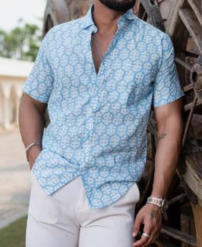 Men Casual Printed Shirts by Sunshine Fashions