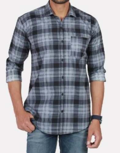 Men Check Branded Cotton Shirts by New Style Garment
