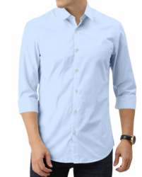 Men Formal Sky Blue Shirts
