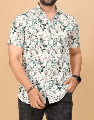 Half Sleeve Printed Shirt For Men