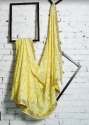 lemon-yellow-printed-saree-for-women