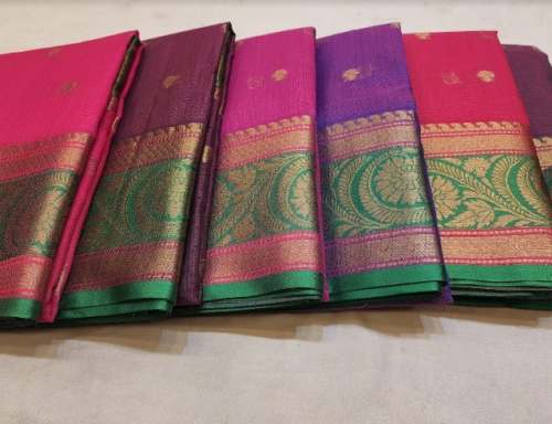 Fancy Banarasi Handloom Saree For Women by Rajgharana Sarees
