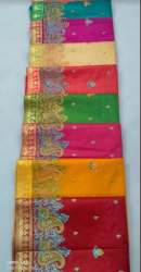 New Collection Embroidery Cotton Saree