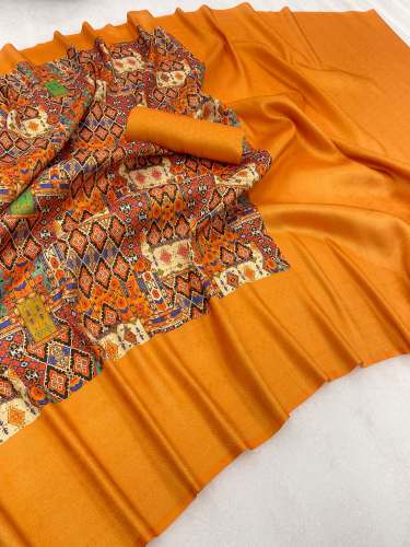  Kalamkari Banarasi silk Saree