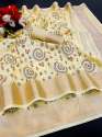 Kanjivaram Cotton Silk Banarasi Saree For Women thumb 6