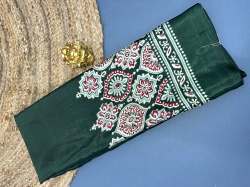 Ladies Printed Turkey Silk Saree