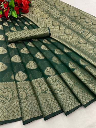 New Collection Banarasi Organza Art Silk Saree