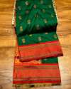 Pure Paithani Silk Saree With Blouse  thumb 2