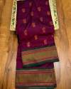 Pure Paithani Silk Saree With Blouse  thumb 5