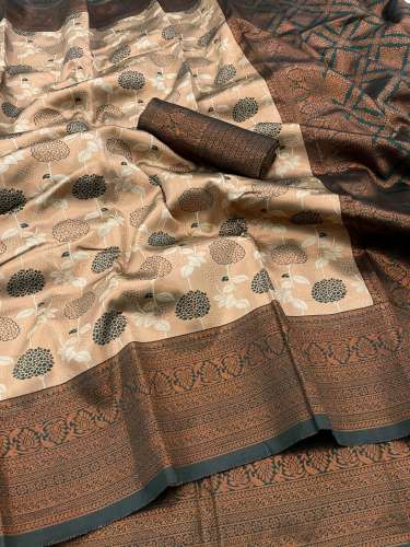 Pure SIlk Jacquard Saree