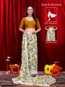 Ready-to-wear Floral Printed Georgette Saree thumb 3