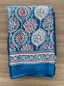 Satin Silk Ajrakh Printed Saree thumb 4