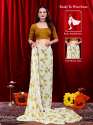 Women's Ready-to-wear Floral Printed Georgette Saree thumb 3