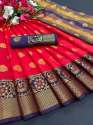Woven Jacquard Pure Silk Traditional Banarasi Katan Saree thumb 9