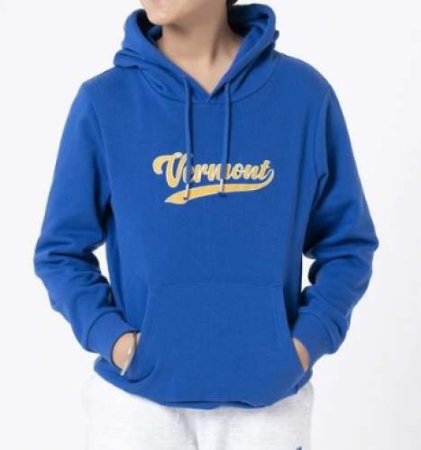 Kids Boys Blue Printed Hoodies by Pom Pom Kids Collection