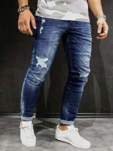 Stylish Denim Faded Jeans for Men by Jai Bhavani Fashion