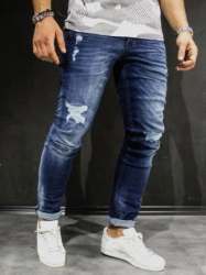 Stylish Denim Faded Jeans for Men