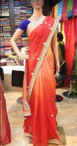 Fancy Multi Color Saree For Women by Srikala Saree House
