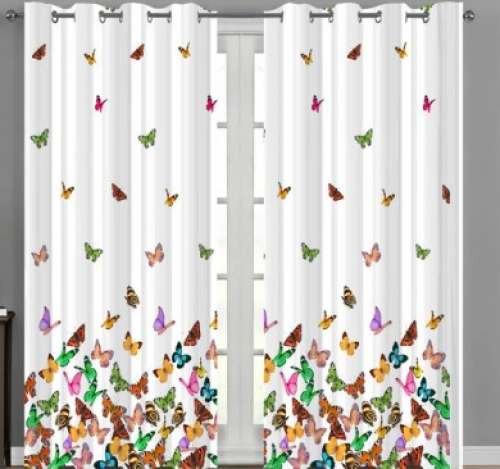 Polyester Door Printed Curtain by Royal Handloom House