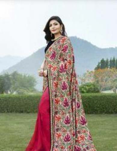 designer brasso saree