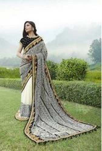 heavy pallu silk saree