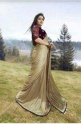 Stylish wedding saree