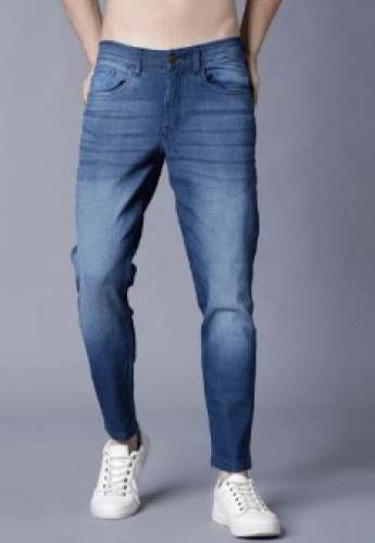 Men Denim Skinny Fit Strachbale Jeans by Ayush Garment