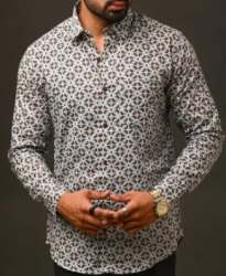 Men Full Sleeve Printed Shirts