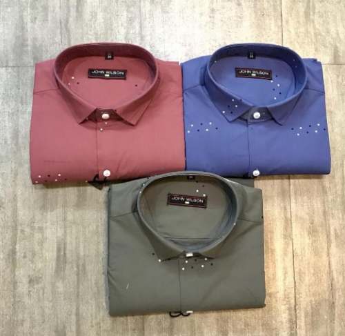 Men Plain Formal Shirts Collection by Shree Shubham Mens Wear