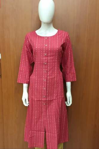 Ladies Regular Wear Straight Printed Kurtis by Shree Dhanam Saree