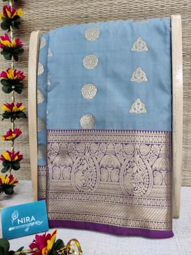 Lightweight Kanchi Semi Silk Saree  by NIRA SAREES