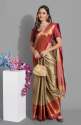 ladies-red-big-border-cotton-silk-saree