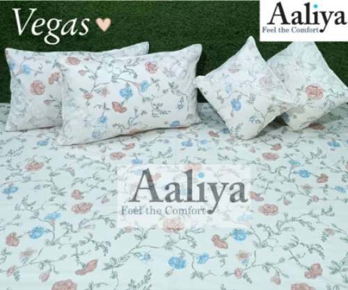 Hand Block Printed Bed Sheet by Navya Enterprise