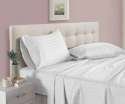 white-color-stripe-hotel-bed-sheets