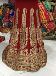 New Collection Stone Embroidery Work Lehenga Choli