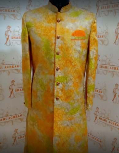 Multi Color Long Ethnic Kurta For Men