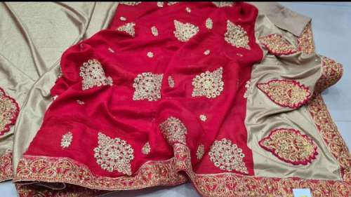 New Collection Double Color Embroidery Work Lehenga Choli